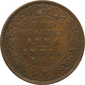 0,25 anny 1862 indie brytyjskie a-min